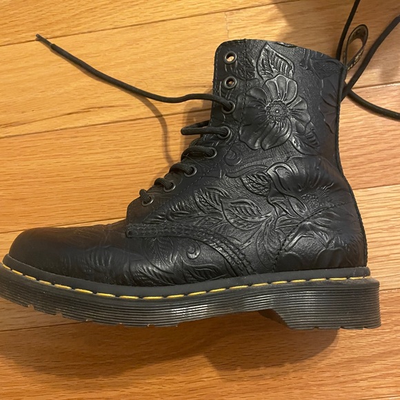 Dr. Marten 1460 PASCAL FLORAL EMBOSS - Picture 6 of 9